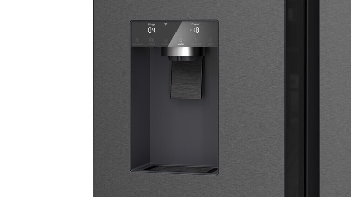Psugio Ntoulapa Bosch KFI96AXEA Brushed Black Steel Anti-fingerprint E